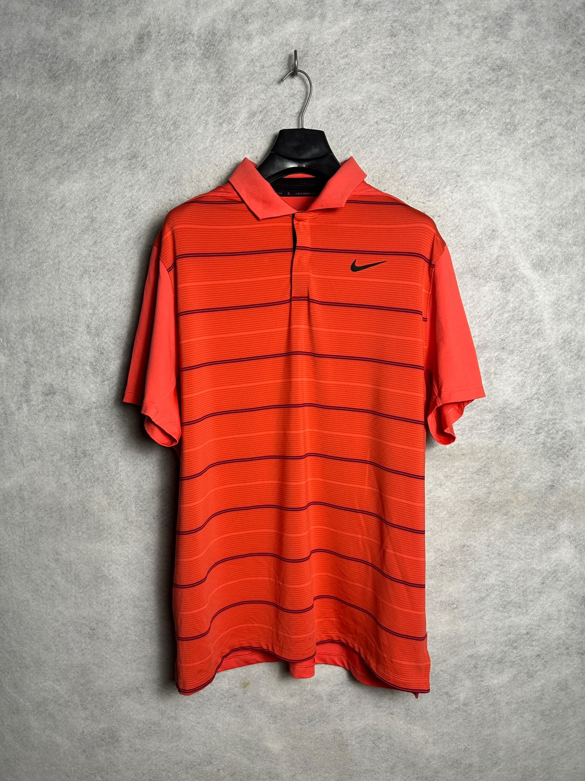 Nike Dri Fit Red Polo - Large
