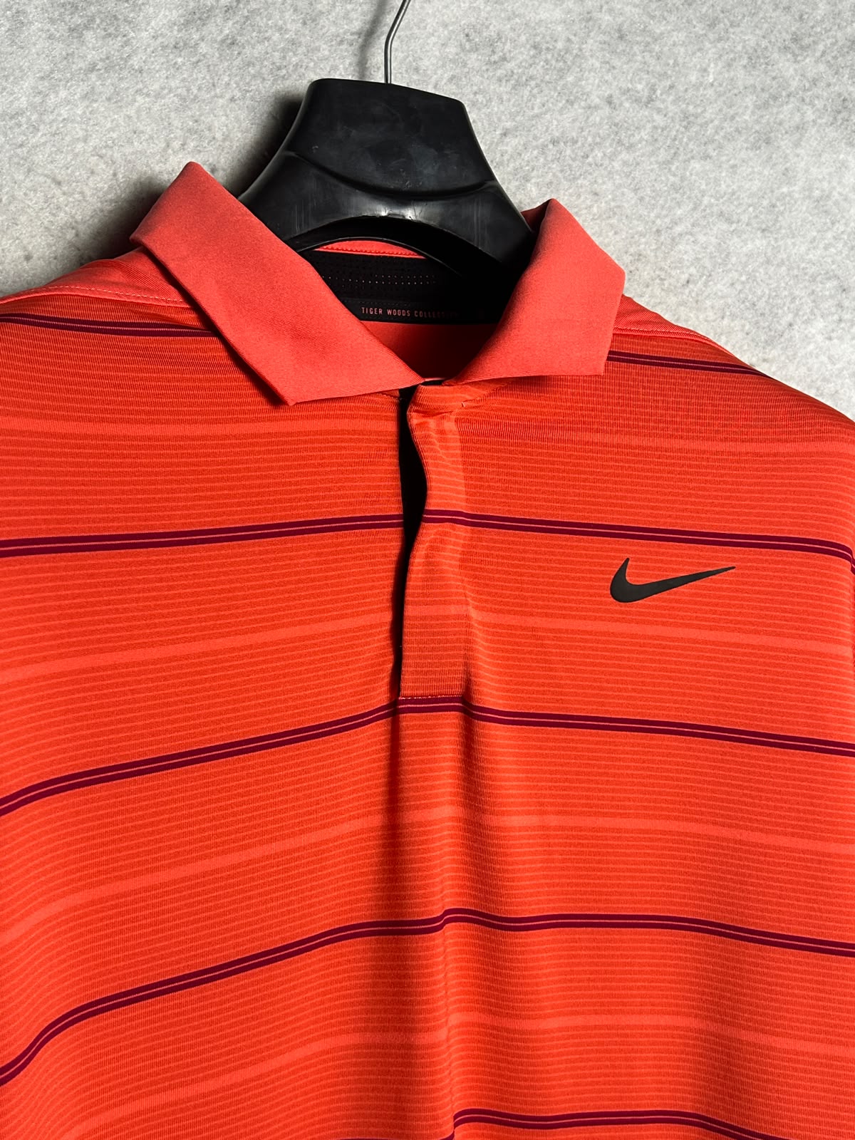 Nike Dri Fit Red Polo - Large