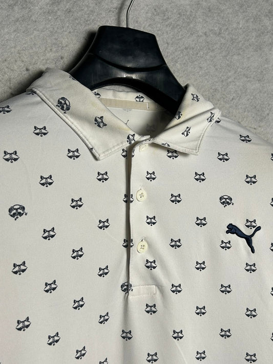 Puma White Polo - XL