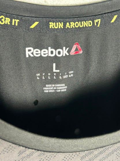 Reebok Black Round Neck - Large