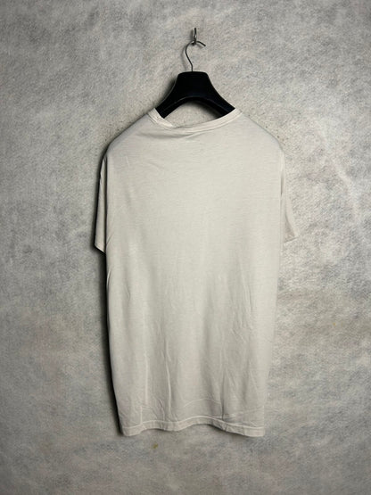 Nike White Dri Fit Round Neck - Large