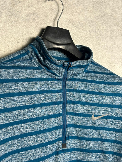 Nike Dri Fit Half Zip Full Sleeves - XL