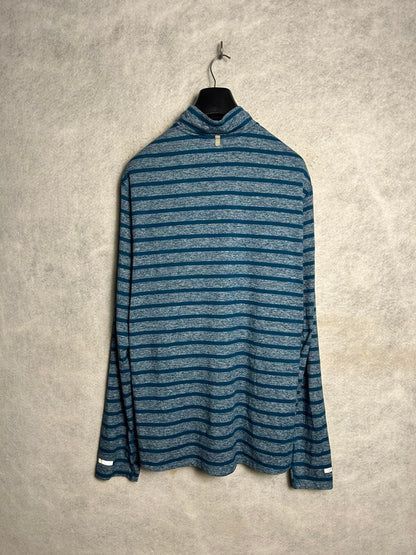 Nike Dri Fit Half Zip Full Sleeves - XL
