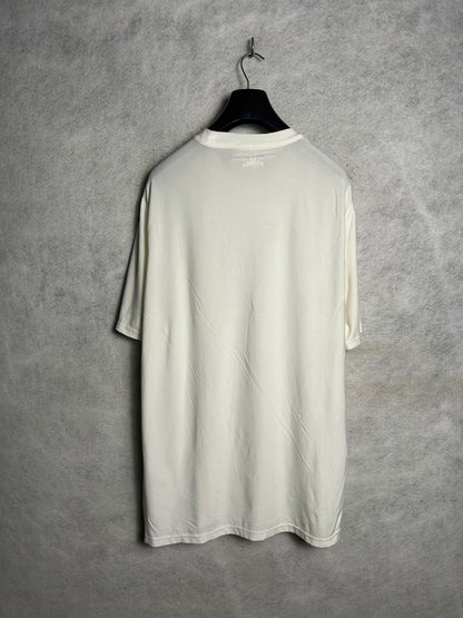 Under Armour Heat Gear White Round Neck - Large