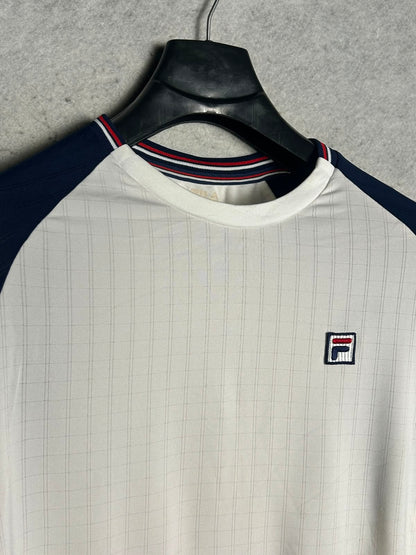 Fila White Round Neck - Medium