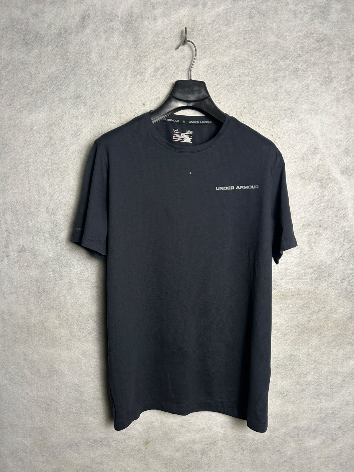 Under Armour Heat Gear Round Neck Black - Large