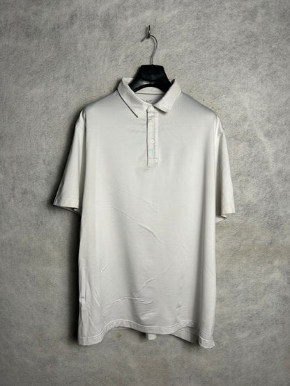 Nike Dri Fit White Polo - XL