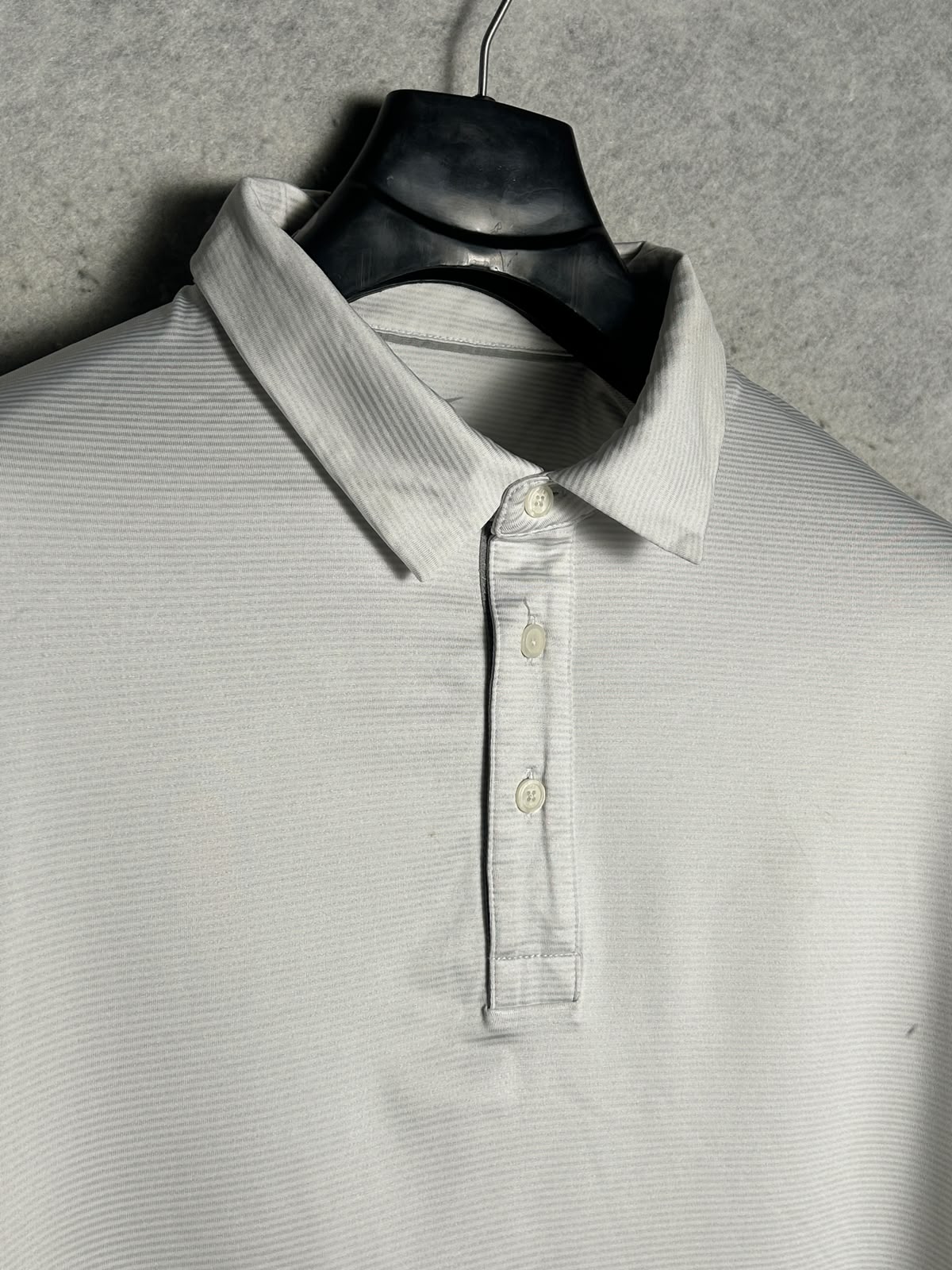 Nike Dri Fit White Polo - XL