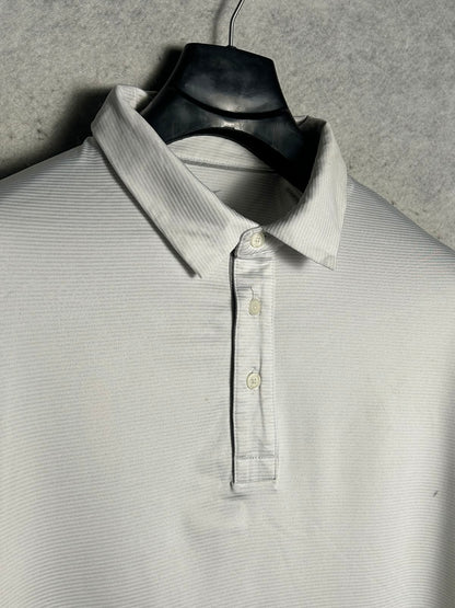 Nike Dri Fit White Polo - XL