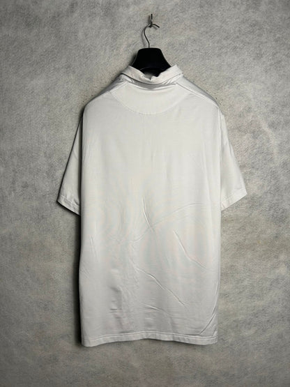 Nike Dri Fit White Polo - XL