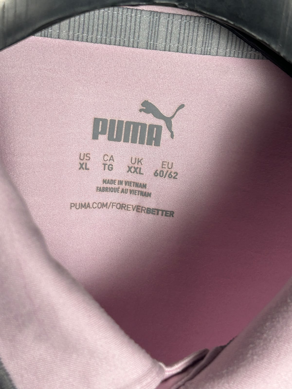 Puma Pink Polo - XL