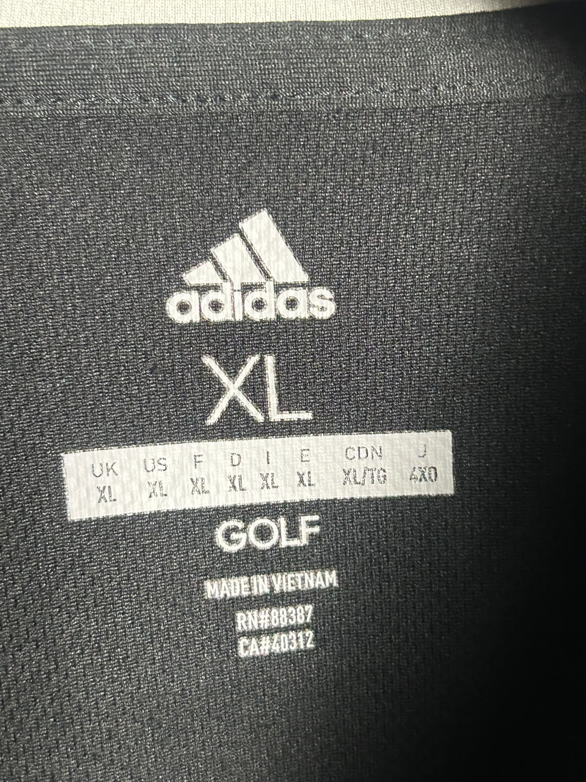 Adidas Golf Polo - XL