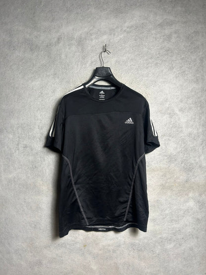 Adidas Climalite Black Round Neck - Large