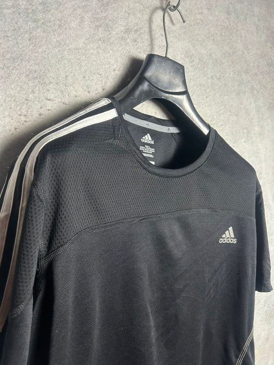Adidas Climalite Black Round Neck - Large