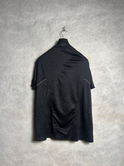 Adidas Climalite Black Round Neck - Large