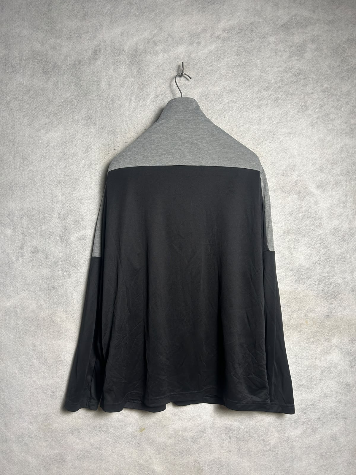 Adidas Primegreen Black Full Sleeves Half Zip - XL