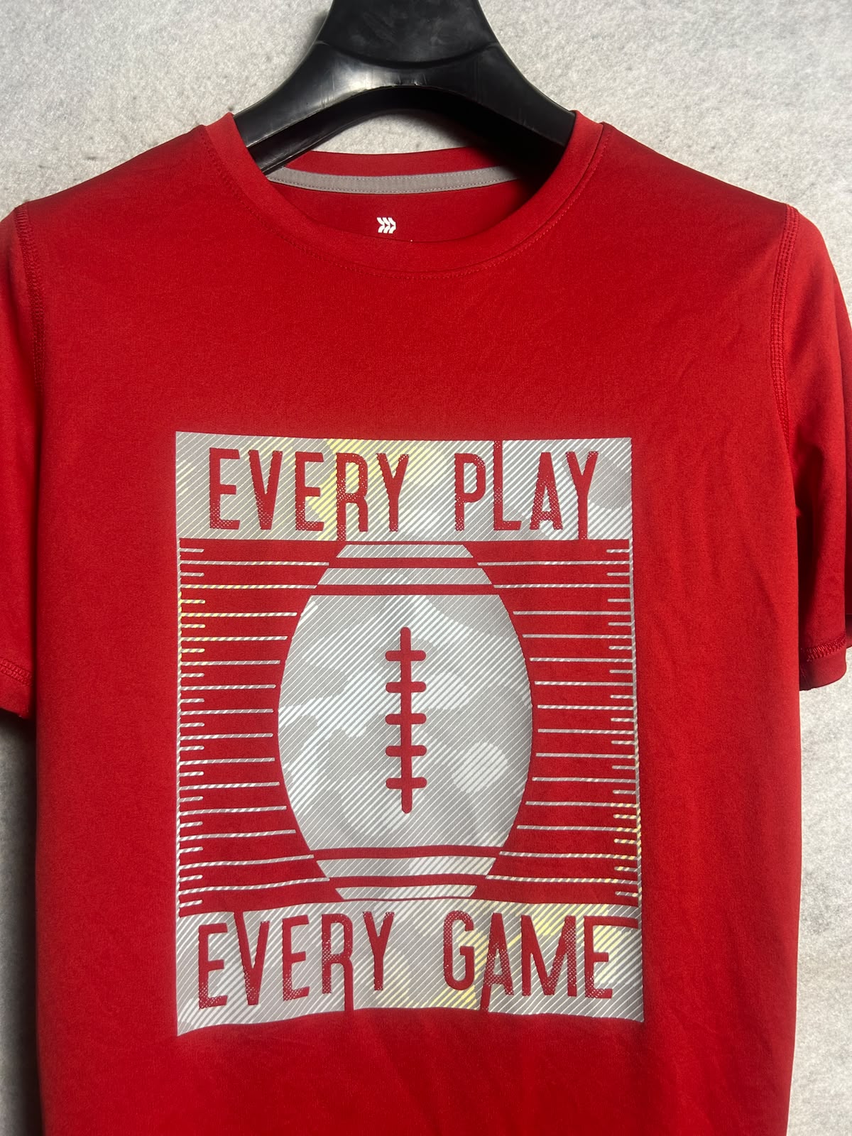 All In Motion Red Big Logo Round Neck - XL
