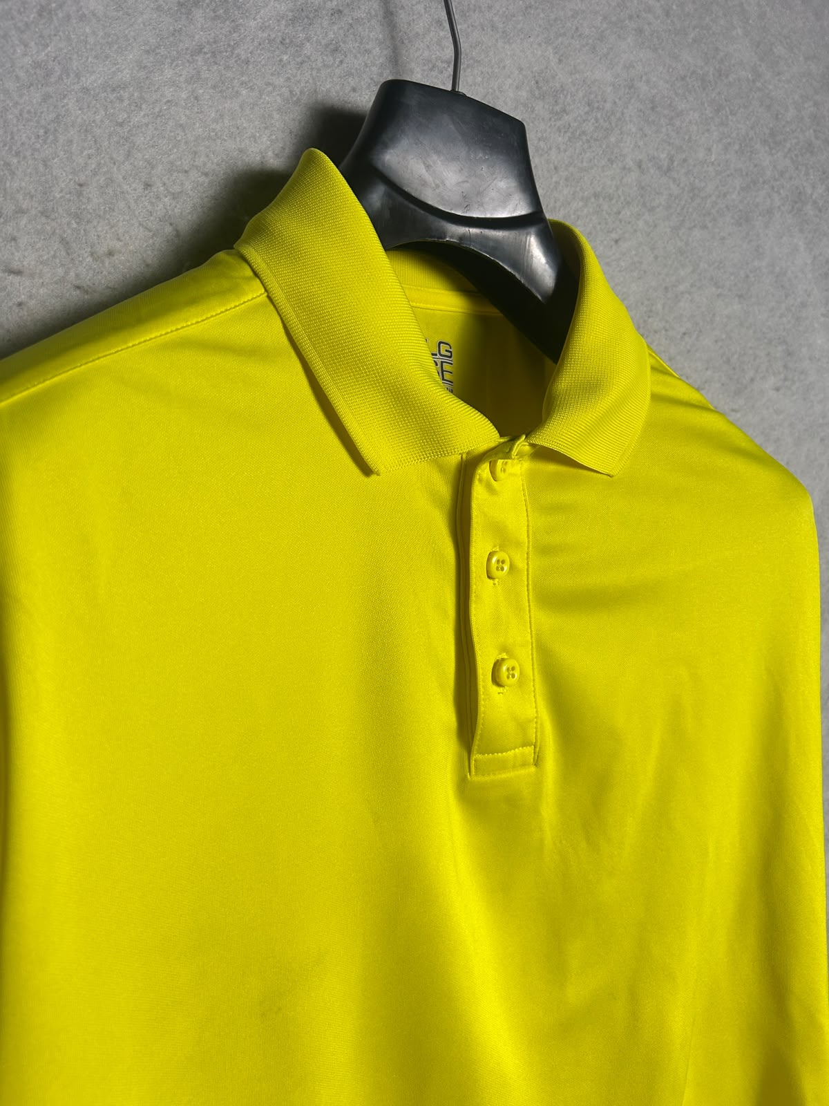 Under Armour Heat Gear Yellow Polo - Large