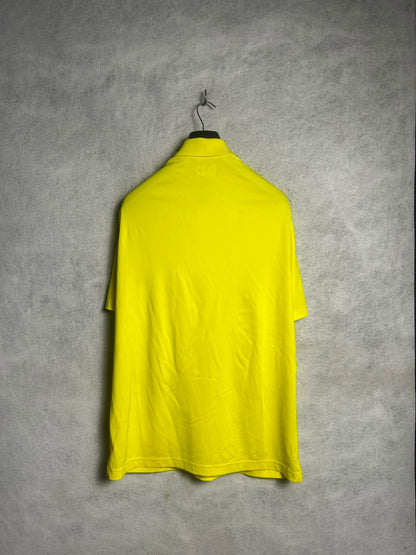 Under Armour Heat Gear Yellow Polo - Large