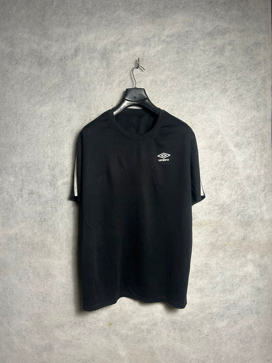 Umbro Black Round Neck - XL