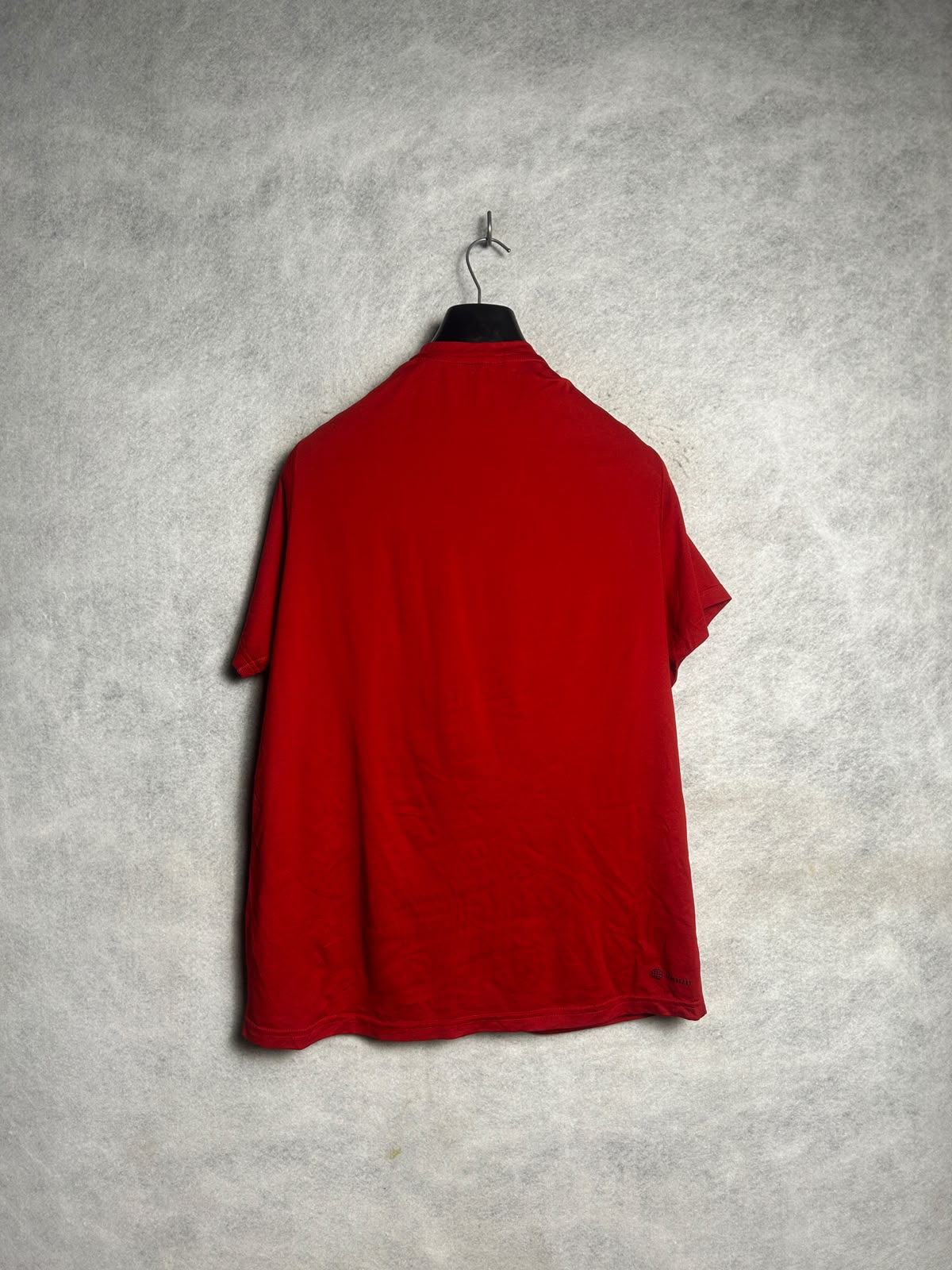 Adidas Big Logo Creater Tee Red Round Neck - Large