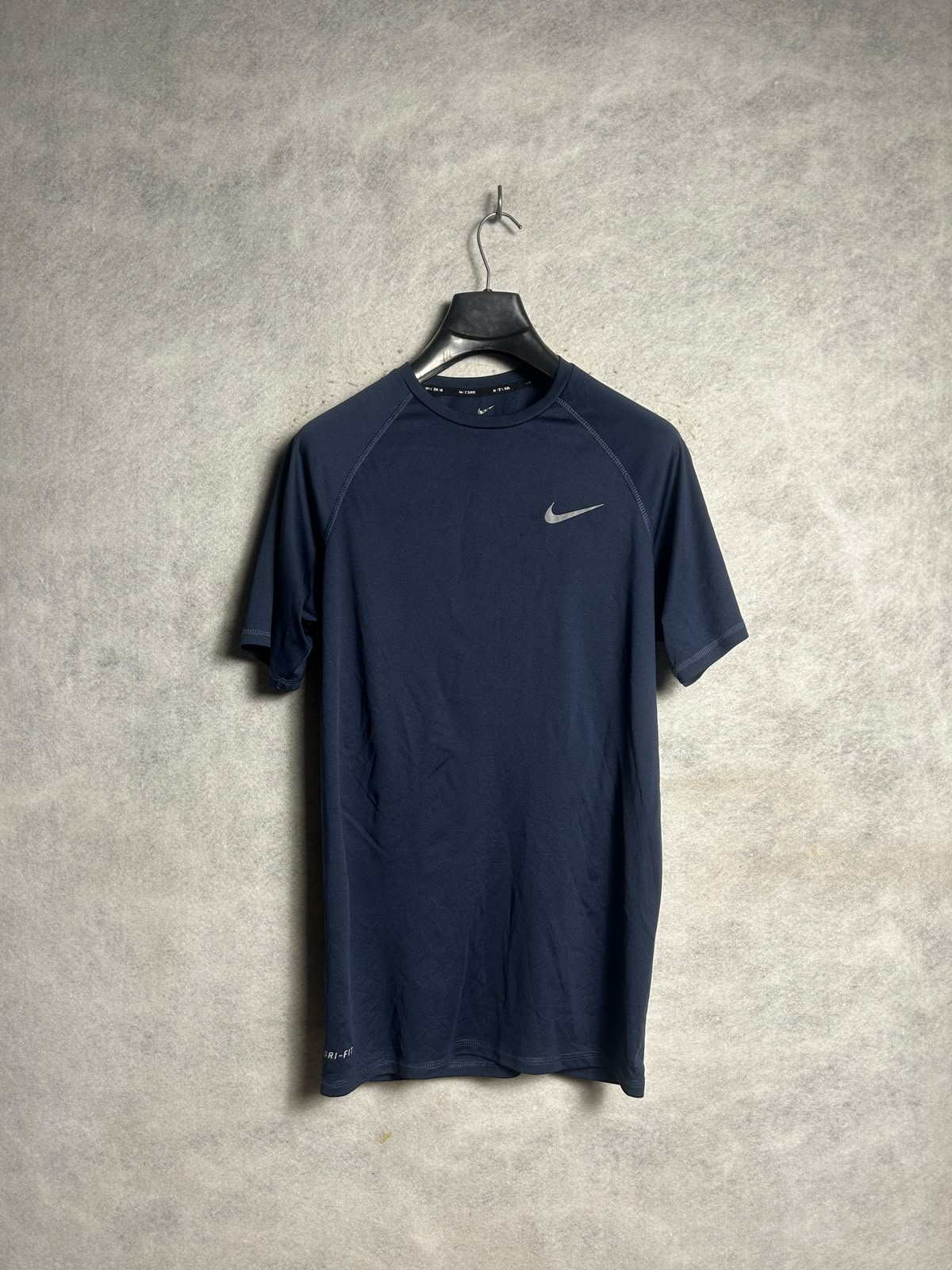 Nike Dri Fit Blue Round Neck - Medium
