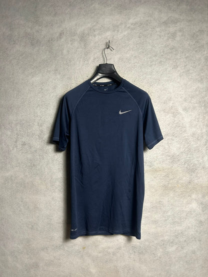 Nike Dri Fit Blue Round Neck - Medium