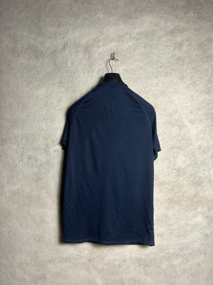 Nike Dri Fit Blue Round Neck - Medium