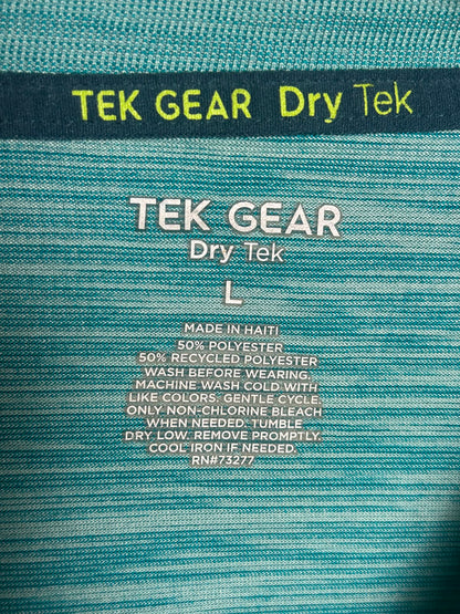 TEK GEAR Dry Tek Round Neck - Large