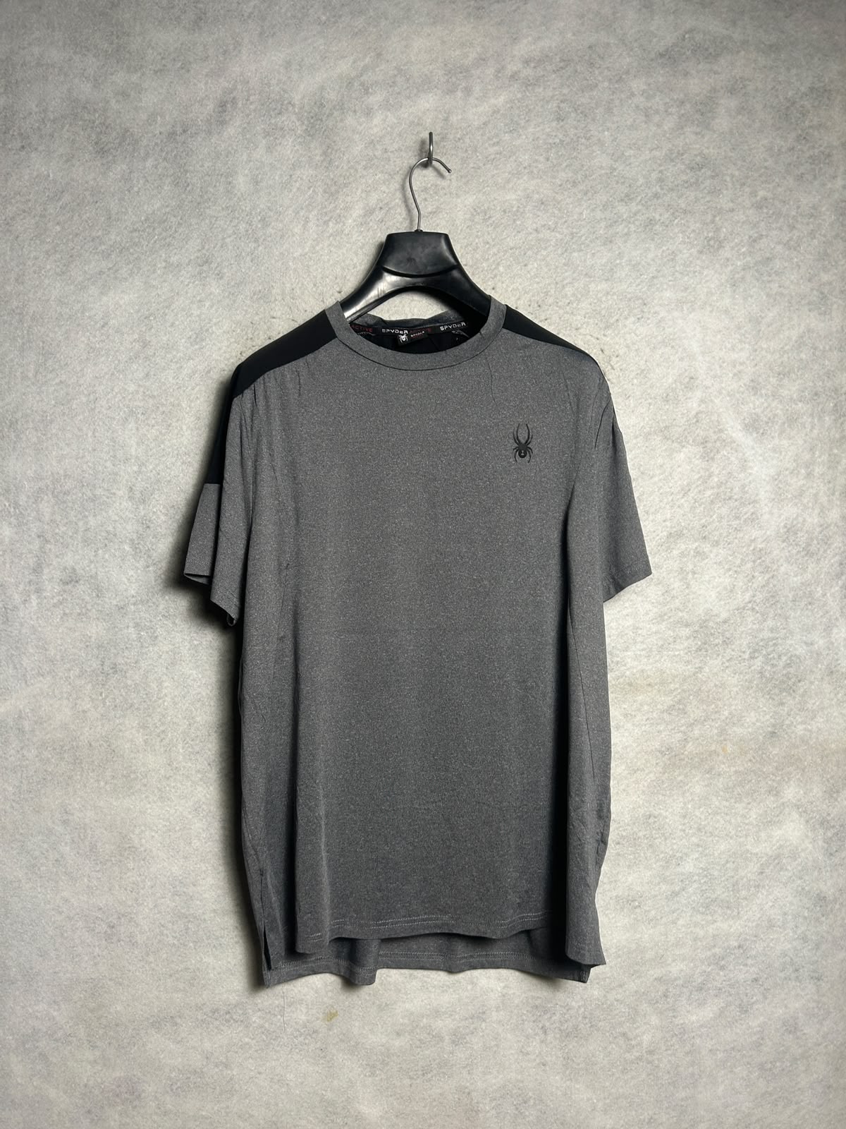 Spyder Active Grey Round Neck - XL