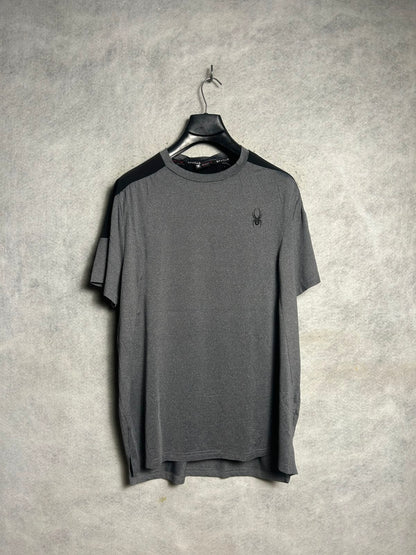 Spyder Active Grey Round Neck - XL