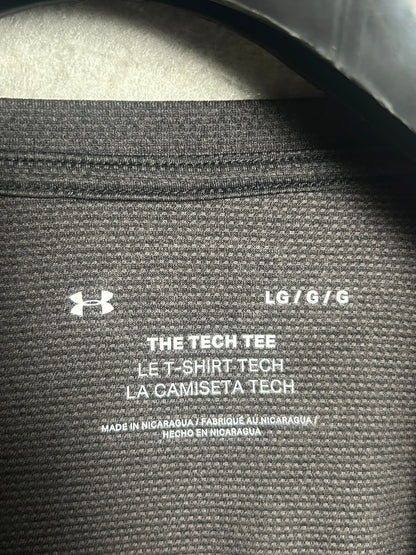 Under Armour The Tech Tee Round Neck Black - Large