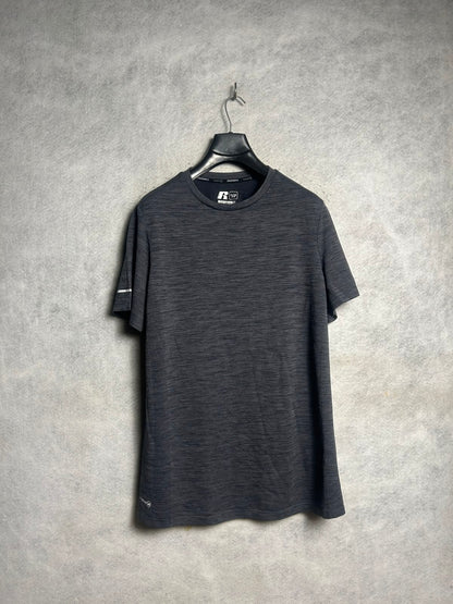 Russell Black Round Neck - XL