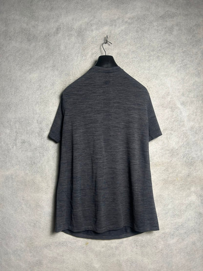 Russell Black Round Neck - XL