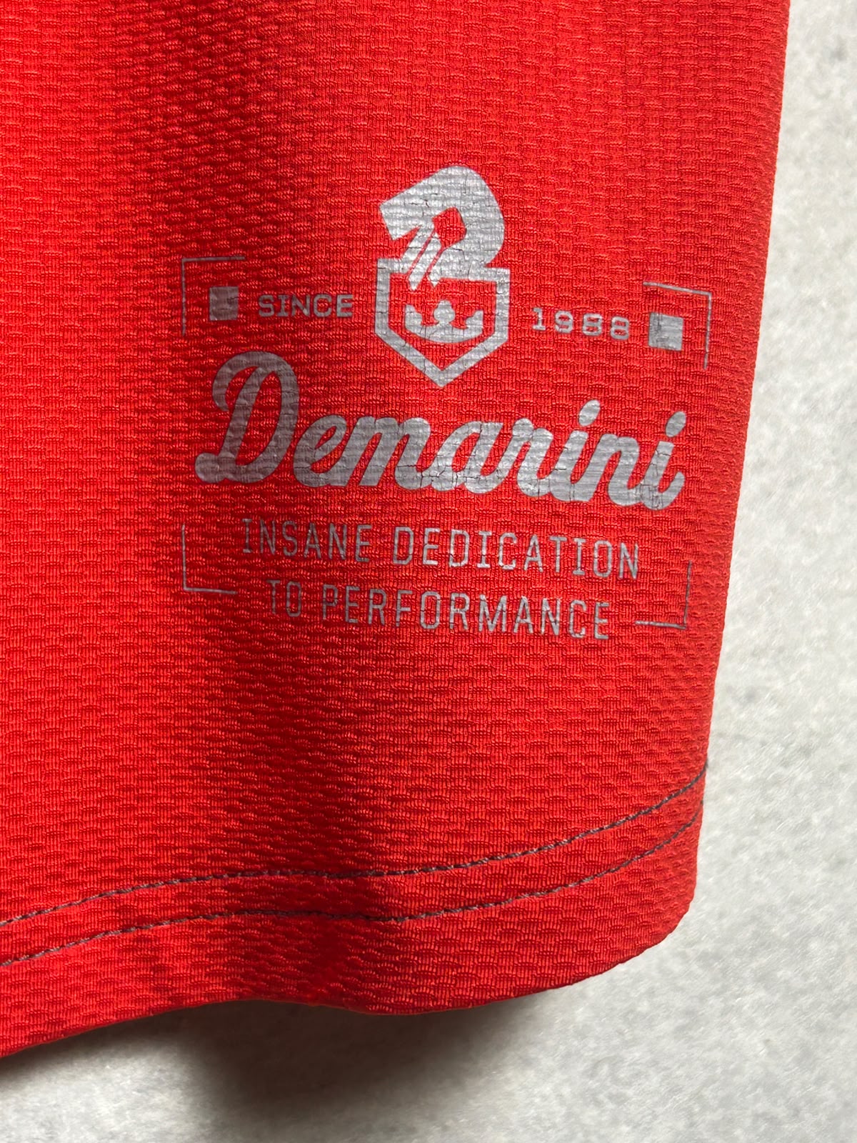 DeMarini Big Logo Red Round Neck - Medium