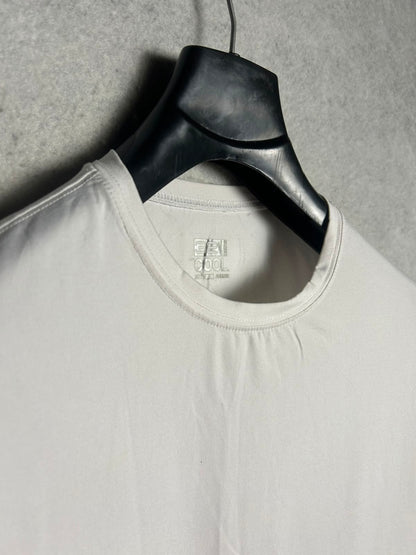 32 Degree White Round Neck - Small
