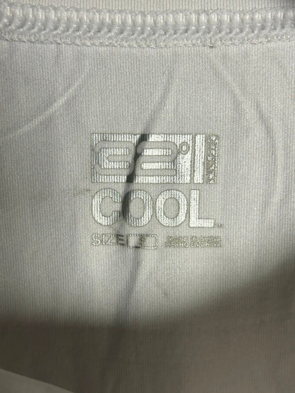 32 Degree White Round Neck - Small
