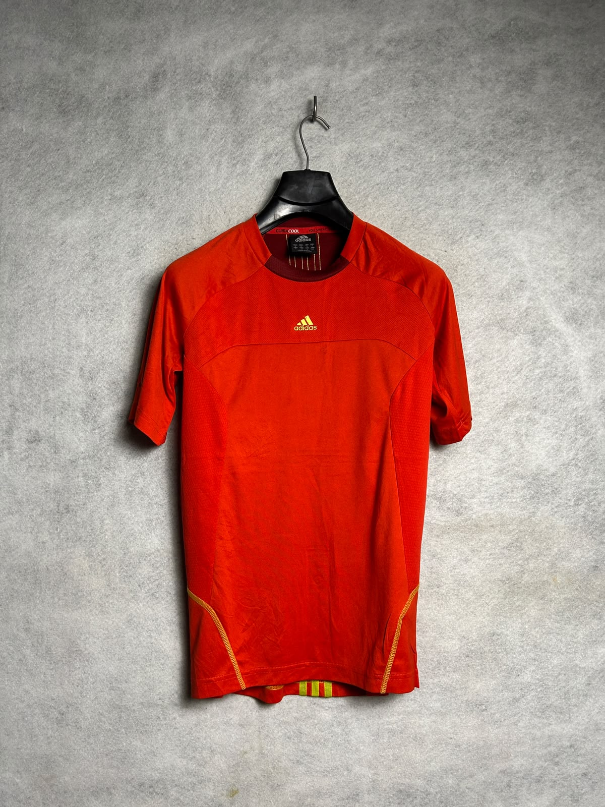 Adidas Climacool Red Round Neck - Small