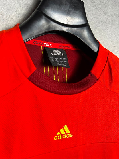 Adidas Climacool Red Round Neck - Small