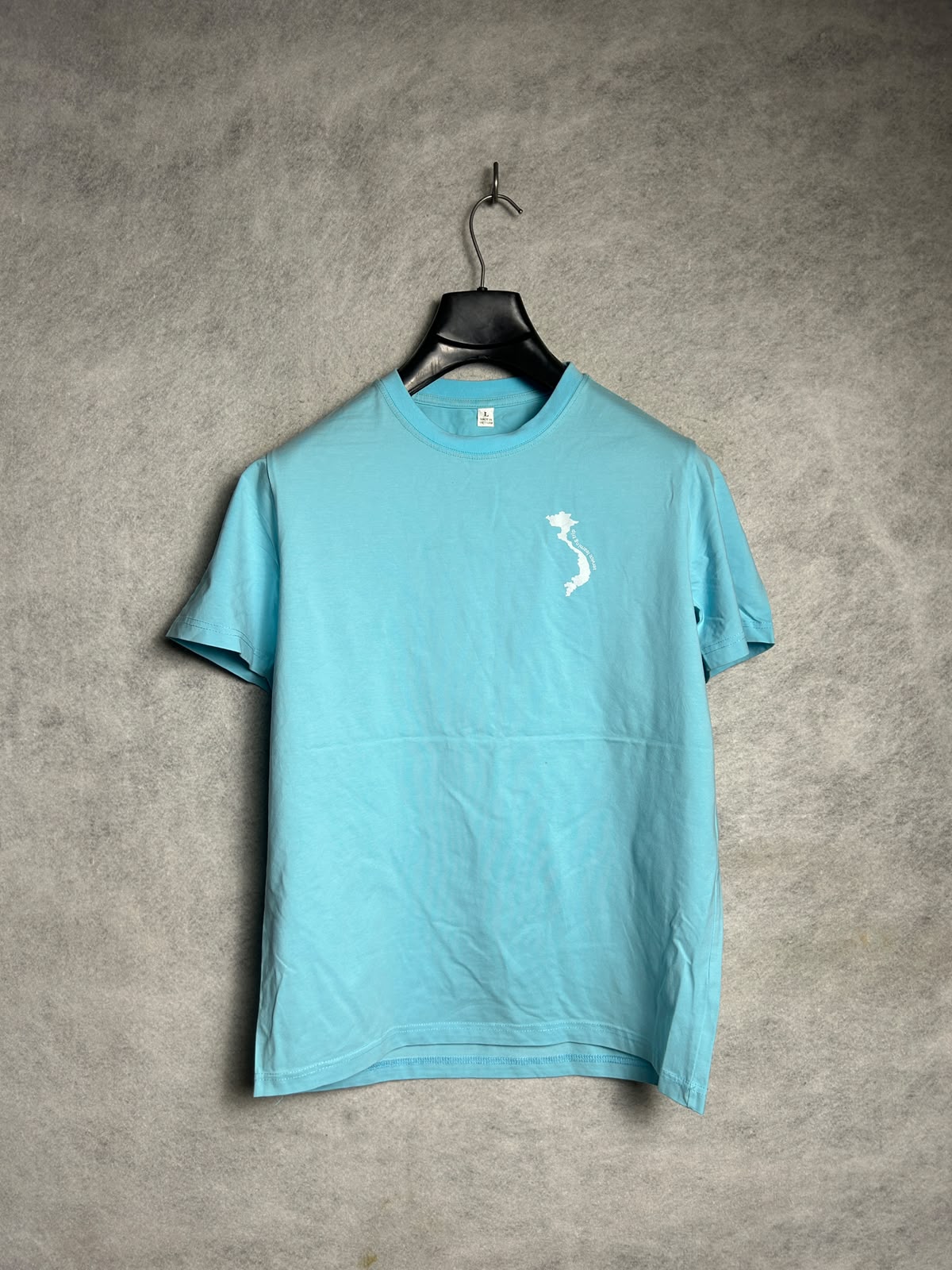 Blue Round Neck - Large