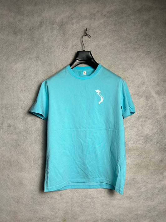 Blue Round Neck - Large