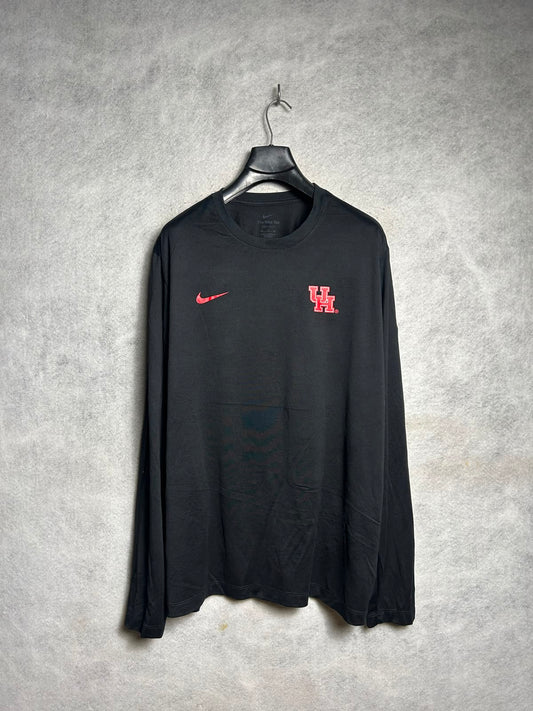 The Nike Tee Black Dri Fit Full Sleeves - XL