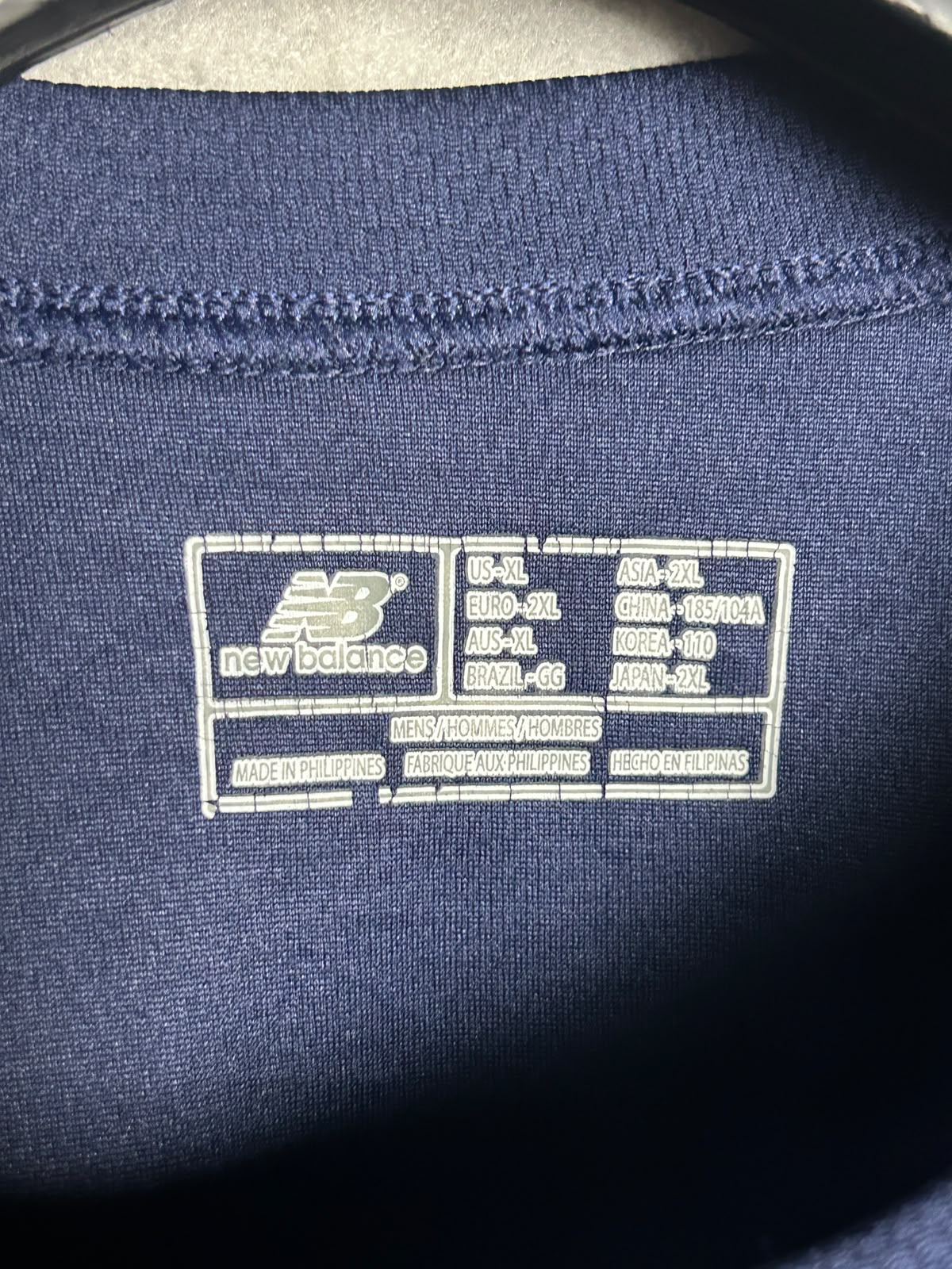 New Balance Blue Round Neck - XL