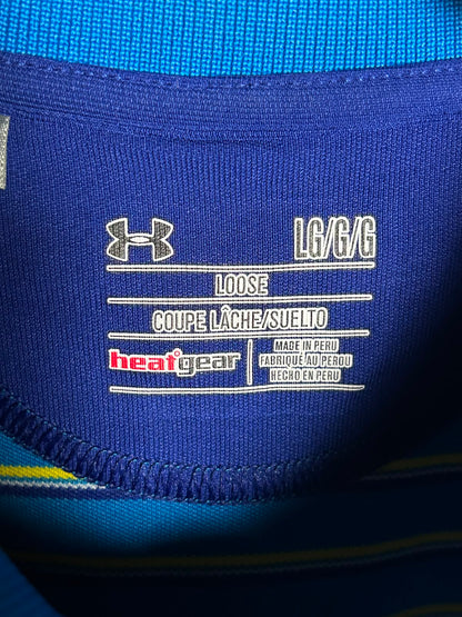 Under Armour Heat Gear Strips Printed Polo - Large