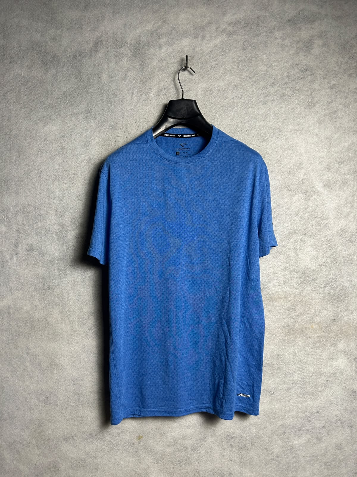 Cheetah Dri Blue Round Neck - Medium