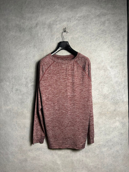 Brownish Round Neck Full Sleeves - XL