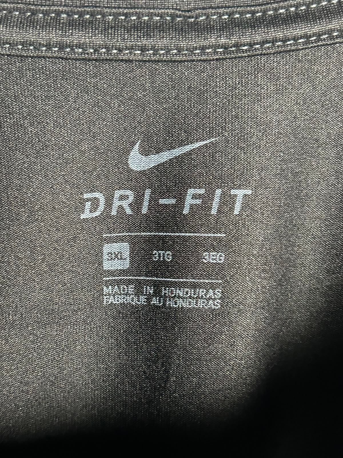 Nike Dri Fit Black Round Neck - 3XL