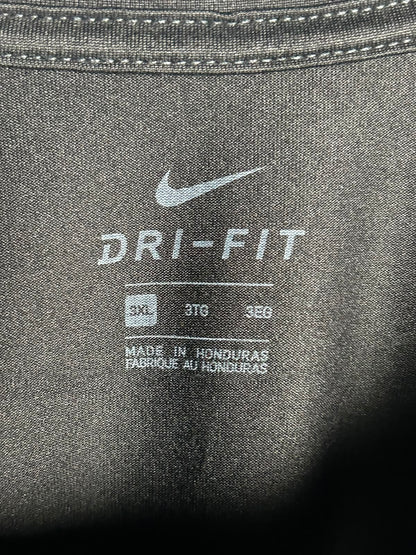 Nike Dri Fit Black Round Neck - 3XL