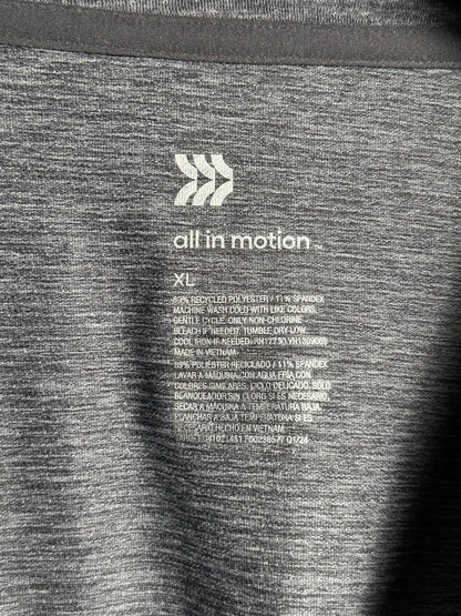 All In Motion Grey Round Neck - XL