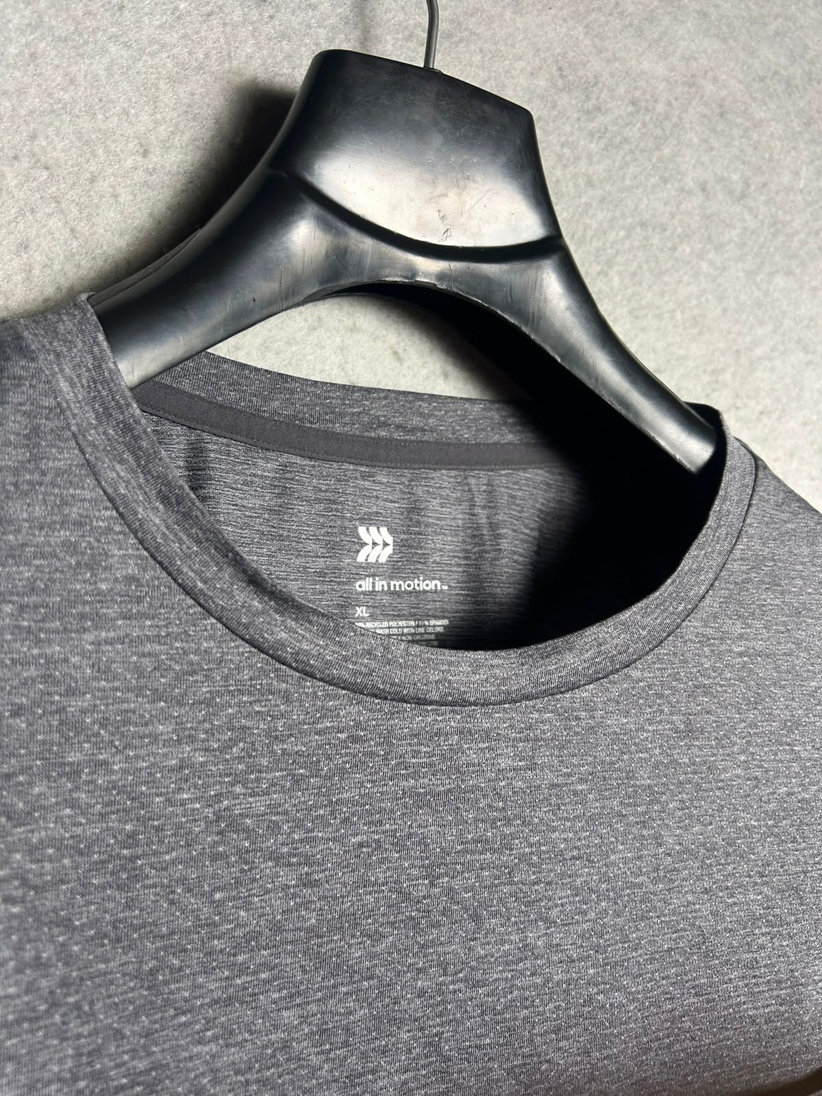 All In Motion Grey Round Neck - XL